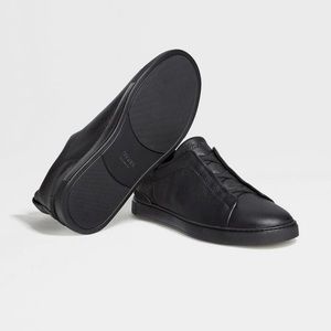 Zegna Shoes TrIple Stitch - Black